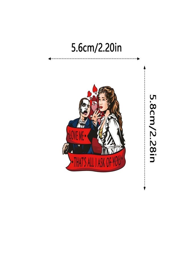 YEESACG 61pcs Romantic Aesthetics Retro Funny Stickers Pop Kawaii Pack | Vsco Funny Cool Deacls Graffiti Stickers Vinyl for Water Bottle Skateboard Luggage Laptop - Image 4